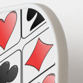 「カジノカード」 ピックルボールラケット (左詳細)