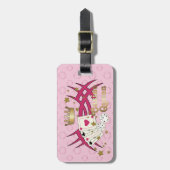 カジノクイーンカスタマイズ- ラゲッジタグ (正面縦)