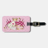 カジノクイーン ラゲッジタグ (正面横)