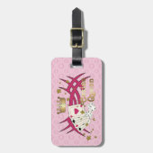 カジノクイーン ラゲッジタグ (正面縦)