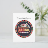 カジノクールナイトカスタマイズ ポストカード (スタンド正面)