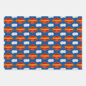 カジノクールパターンパーティー ラッピングペーパーシート (正面3)