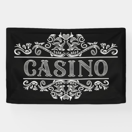 カジノクール愛好家のパーティー 横断幕 (横)