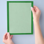 カジノグリーンカラーベルベットカスタムカジノ チラシ (手)