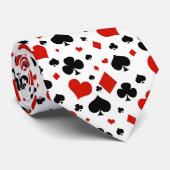 カジノゲームトランプのポーカー ネクタイ (ロール)