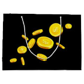 カジノコクールインの追加文字 ラージペーパーバッグ (裏面)