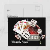 カジノサンキューカード インビテーションポストカード (正面/裏面)