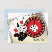カジノサンキューカード インビテーションポストカード (正面/裏面)