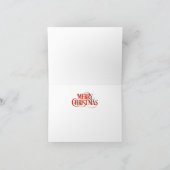 カジノサンタクリスマスカード シーズンカード (内部)