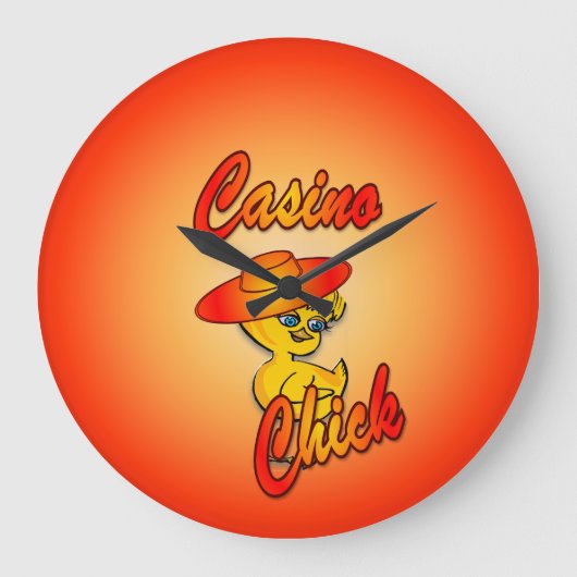 カジノシック#5 ラージ壁時計 (正面)