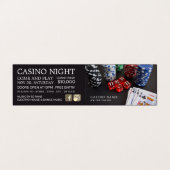 カジノシーン、カジノマネージャー詳細 名刺 (外部フラット)