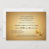 カジノスタイルパーティー　チップに名前を書いておいてと頼まれて 招待状 (裏面)