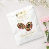 カジノスタイル頼誕生日チップに名前を付ける フェイバーバッグ (封をした状態)