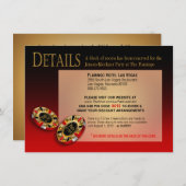 カジノスタイル4.5インチx 6.25インチ詳細カード(PJ) エンクロージャーカード (正面/裏面)