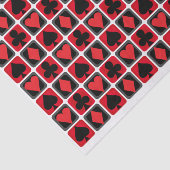 カジノスモールトランプのポーカースーツティッシュペーパー 薄葉紙 (詳細)