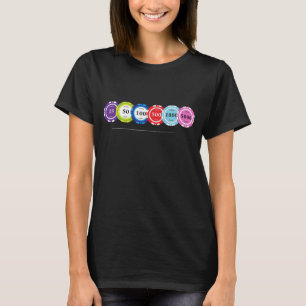 カジノチップ賭博 Tシャツ