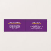 カジノチップ、カジノマネージャー詳細 名刺 (内部フラット)