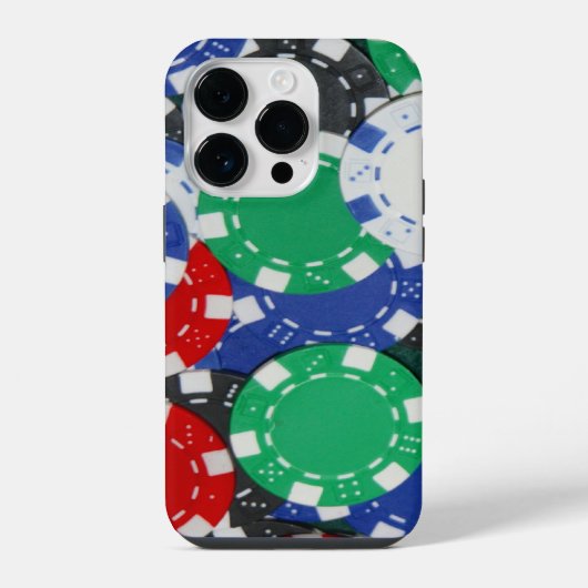 カジノチップ iPhoneケース (裏面)