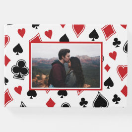 カジノテーマラスベガス結婚ズゲストブック ゲストブック