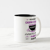 カジノディーラーワンダフル素晴らしスシー ツートーンマグカップ (正面右)