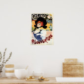 カジノデパリルーヴュールミュージックフランスのヴィンテージ ポスター (キッチン)
