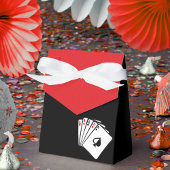 カジノトランプのポーカー誕生日パーティーの好意ボックス フェイバーボックス