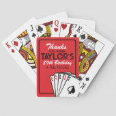 カジノトランプのポーカー誕生日フライトデッキトランプ トランプ (裏面)