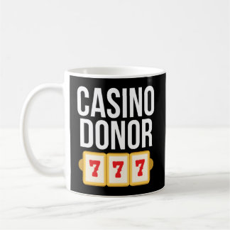 カジノドナー賭博ギャンブラー コーヒーマグカップ