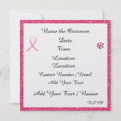 カジノナイトパーティー/資金調達招待状 招待状 (裏面)