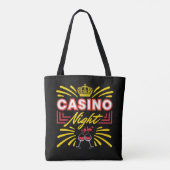 カジノナイト賭博パーティー トートバッグ (裏面)