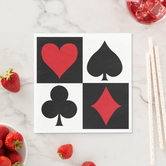 カジノナイト スタンダードランチョンナプキン (インサイチュ)