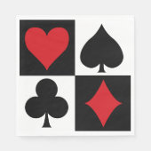 カジノナイト スタンダードランチョンナプキン (正面)