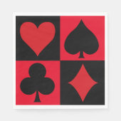 カジノナイト スタンダードランチョンナプキン (正面)