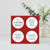 カジノナイト 招待状 (スタンド正面)