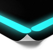 カジノネオンサイン ポスター (角)