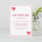 カジノハート遊ズカード誕生日招待状 招待状 (スタンド正面)