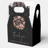 カジノバチェロレッテラグジュアリーブラックピンク金ゴールド フェイバーボックス (オープン)