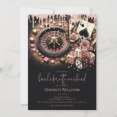 カジノバチェロレッテラグジュアリー&日程 招待状 (正面)