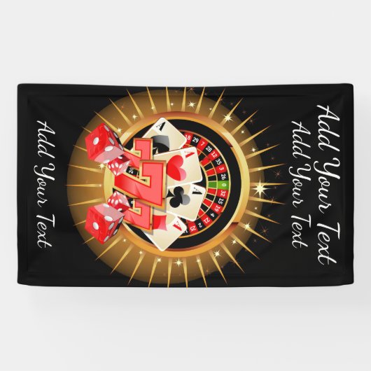 カジノバナー 横断幕 (横)