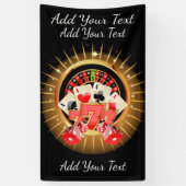 カジノバナー 横断幕 (縦)