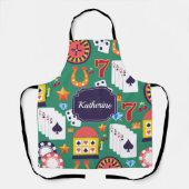 カジノパターン エプロン (正面)