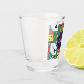 カジノパターン ショットグラス (左)