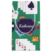 カジノパターン スモールペーパーバッグ (正面)