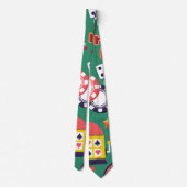 カジノパターン ネクタイ (裏面)