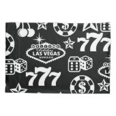 カジノパターン 枕カバー (裏面)