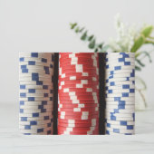 カジノパーティーの招待状 招待状 (スタンド正面)