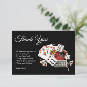 カジノパーティーサンキューカード サンキューカード (スタンド正面)