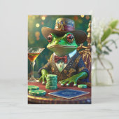 カジノパーティー開催中 招待状 (スタンド正面)