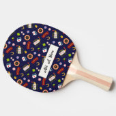 カジノパーティー |青 卓球ラケット (横)