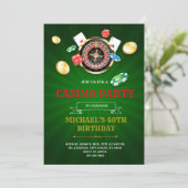 カジノビンゴ・ブンコパーティーの招待状 招待状 (スタンド正面)